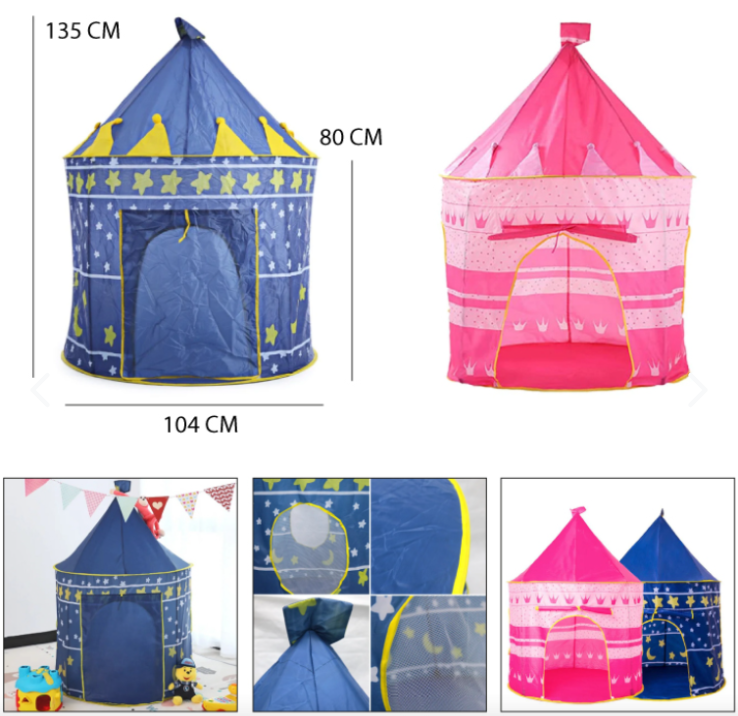 Carpa Castillo Infantil Para Niños